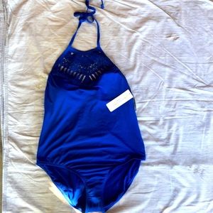 One Piece Swim Coastal Blue
